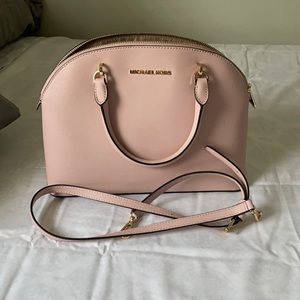 Michael Kors Dome Pale Pink Bag